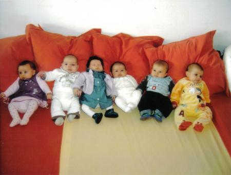 Gaspard et ses copains et copines des cours de pr�paration � l'accouchement