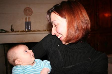 Echange de sourires entre Gaspard et Natacha