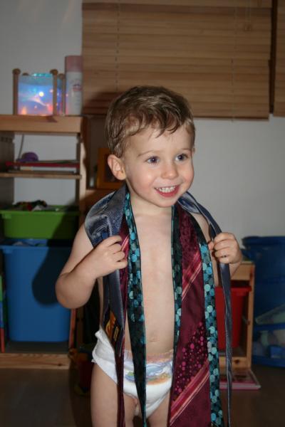 Elles sont belles mes cravates!