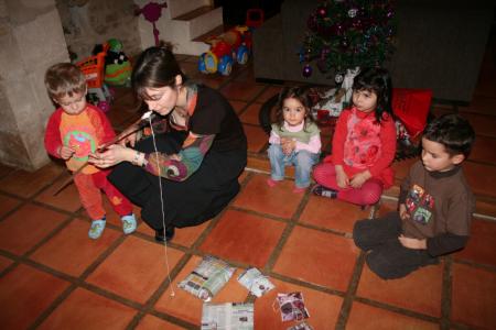 Partie de p�che � la ligne organis�e par Sandrine