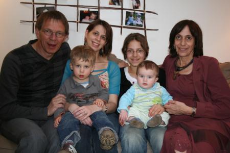 Avec Grand-P�re et Grand-m�re