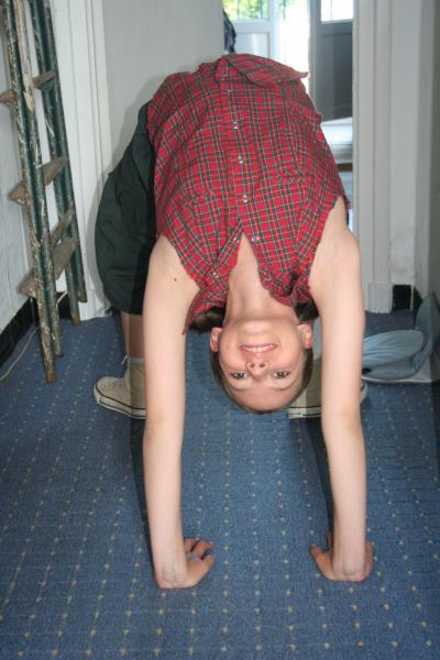 R�p�tition avant le spectacle!