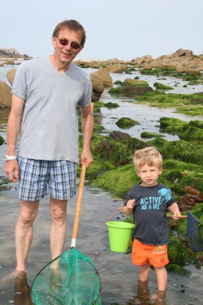 Partie de p�che avec Grand-P�re