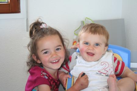 Paloma, toujours aux petits soins avec Gaspard