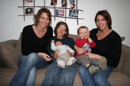 Visite de Sarah et Enora