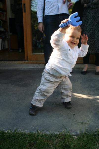 Ca y est : Gaspard a fait ses premiers pas!