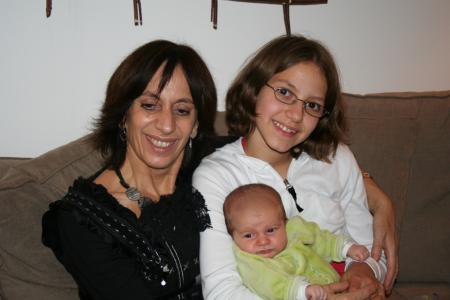 Grand-M�re, Enora et Gaspard