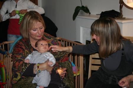 Avec Edith et H�l�ne