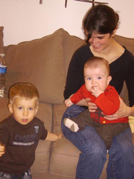 Nathan, Laure-Anne et Elouan